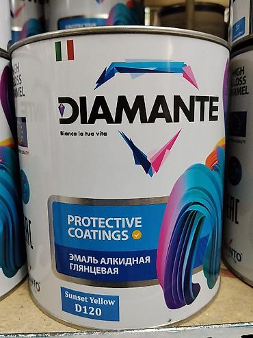 Эмаль алкидная глянцевая DIAMANTE Protective Coatings