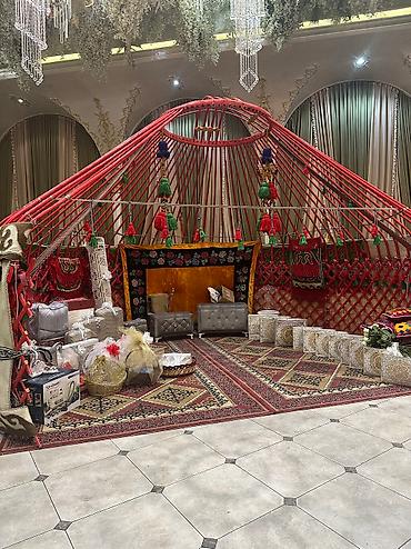 Аренда юрт: Аренда юрты, Каркас Деревянный, 75 баш, Стол, С полом, Самовар — 11