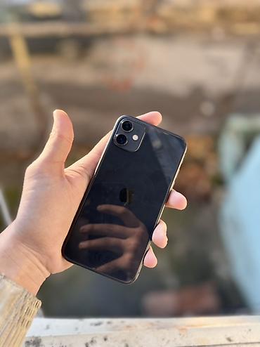 Apple iPhone: IPhone 11, 64 GB, Qara, Barmaq izi, Face ID — 8