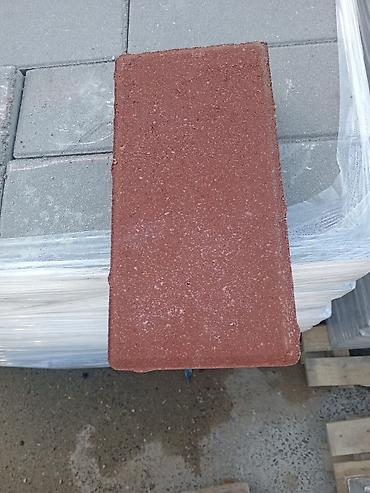 Kərpiclər: Vibropress daş səki plitələri Məhsul: Beton vibropress səki plitələri — 38