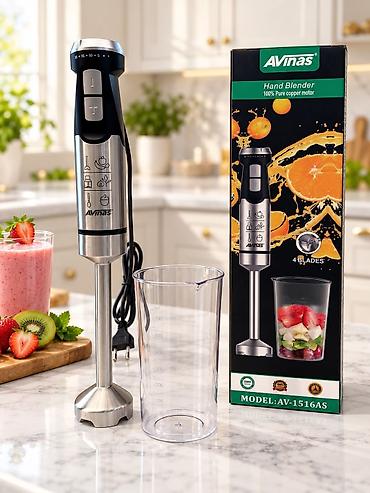 2000W Qablı Blender ✅ 2000W güc ✅ 4 bıçaqlı sistem ✅ 2 sürət rejimi