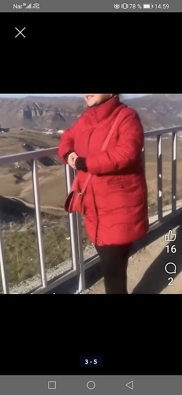Üst geyimi: Qadınlar üçün qışlıq şişmə palto - Payız yaz mövsümü üçün. 150 manata — 2