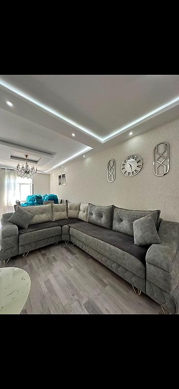 ofis ucun divan: Türkiyə istehsalı künc divan 799 Azn satılır. Açılır, bazası var. Ölçü — 1