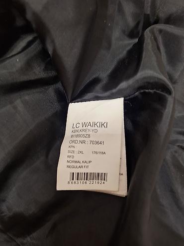 куртка большой размер: Мужская куртка, 2XL, Lc Waikiki, Б/у, цвет - Синий, Самовывоз, Платная доставка — 9