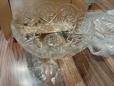 Digər dəstlər və servizlər: Xurustal qablar hamısı təzədirlər — 3