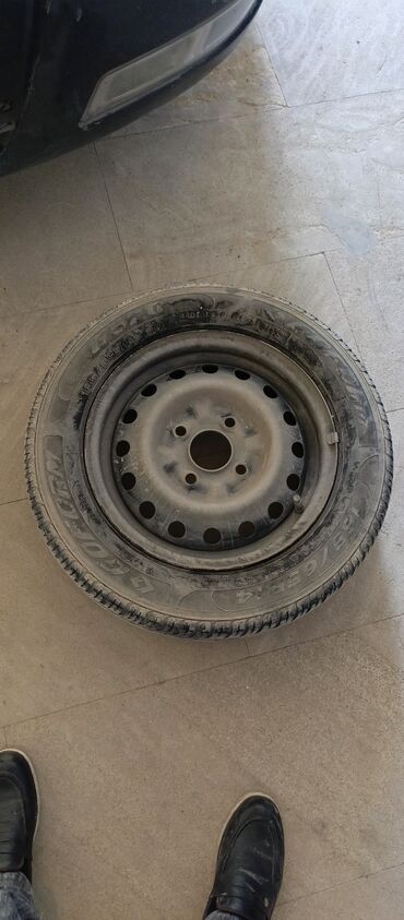 Disk təkərlər: İşlənmiş Disk təkər Nissan 185 / 65 / R 14, 4 Boltlu