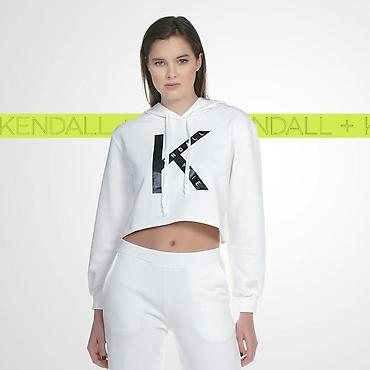 ck papuce: Kendall & Kylie crop duks. Xl naglasena, oversize je model pa — 1