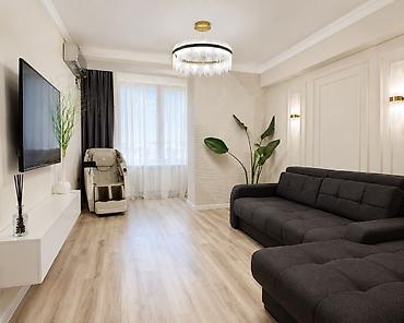 генплан: 2 комнаты, 76 м², Асанбай мкр Элитка, 13 этаж, Дизайнерский ремонт — 2