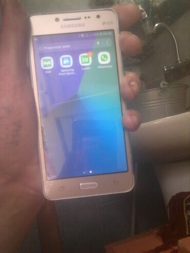 samsung j2 prime: Samsung Galaxy J2 Prime | 8 GB | rəng - Boz | Barmaq izi