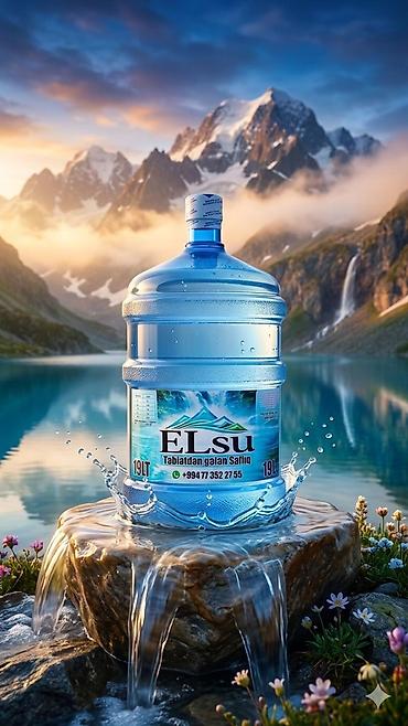 sərin su: ELsu – 19 litrlik içməli su bidonu - Tərkib və mənbə: Dağların — 4