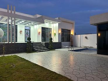 Bağ evlərinin kirayəsi: Bağ evi kirayə verilir, Mərdəkan Mərdəkanda yerləşən isti, hovuzlu bağ — 1