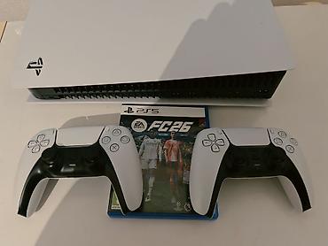 ПРОДАЮ PlayStation 5 +2 джойстика+ FC 26. Состояние