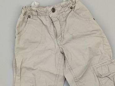 czarne rajstopy dziewczece: 3/4 Children's pants 4-5 years, Cotton, condition - Fair