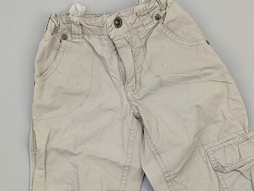 bluzka z falbankami dziewczynki: 3/4 Children's pants 4-5 years, Cotton, condition - Fair