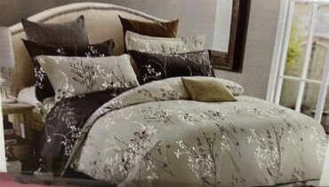 Posteljina: Bračna, Damast, bоја - Šareno — 1