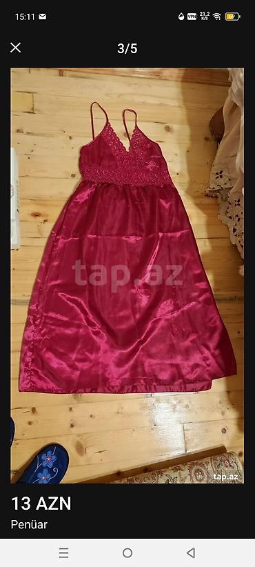Нижнее белье: JENNIFER Lingerie markalı qadın penüarı və gecə donu dəsti. - Rəng — 2