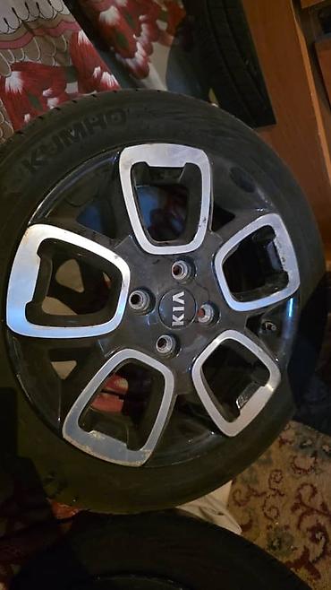 Диски: Диски R 15 Kia, Комплект, отверстий - 4, Б/у — 7