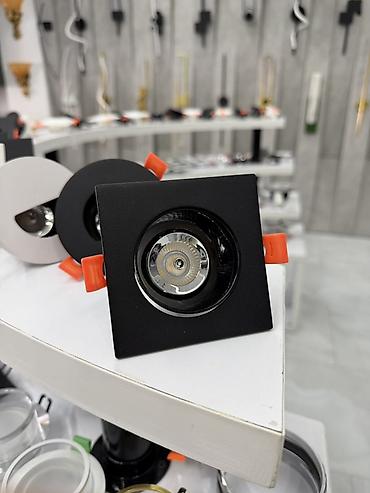 Metal korpuslu tavan spotu – LED lamp uyğundur - Növ: daxili (gizli)