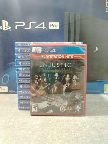 Oyun diskləri və kartricləri: Ps4 üçün injustice oyun diski. Tam yeni, original bağlamada. -Sahil