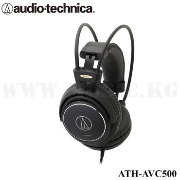 амбушюры: Студийные наушники Audio-Technica ATH-AVC500 Полноразмерные наушники