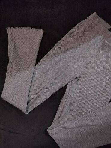 pantalone sive: M (EU 38), Pamuk, bоја - Siva