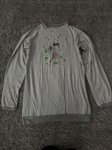 dukserica na zakopcavanje: 9Fashion Woman, L (EU 40), Print, color - Grey