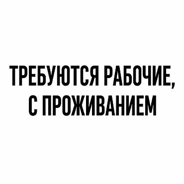 для пожилых: В лалафо не отвечаю, Только ватсап. Требуются рабочие. С проживанием — 1
