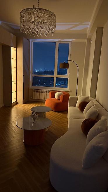 льва толстого 8: 3 комнаты, 73 м², Пишпек Элитка, 8 этаж, Евроремонт — 1