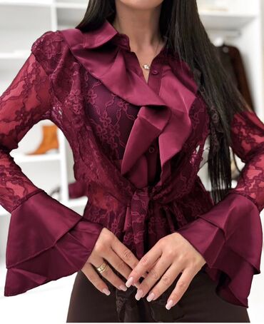 Bluze: 🔥Ženska elegantna čipkana bluza u vise boja 
Cena 2300 din — 8