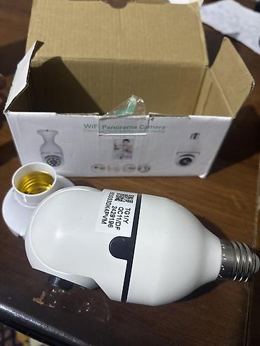 Видеонаблюдение: WiFi Panorama Kamera – lamp şəklində IP kamera - E27 lamp — 1