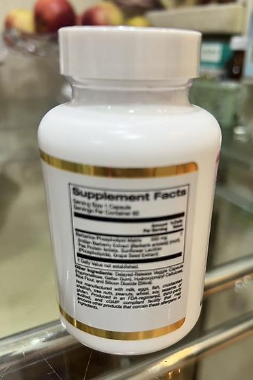 Vitaminlər və BAƏ: Berberine Advanced 550 mg (Калифорния) растительная пищевая добавка на — 2