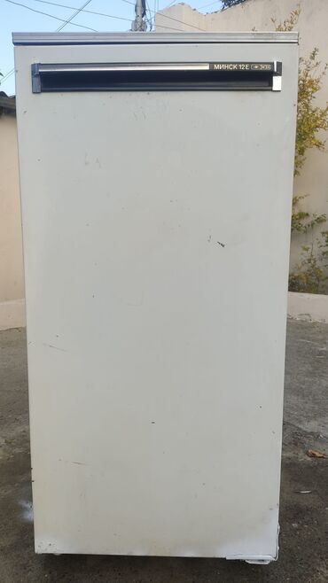 Plitələr və bişirmə panelləri: İşlənmiş 1 qapılı Minsk Soyuducu Satılır, rəng - Ağ