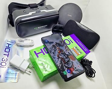 Infinix: Infinix HOT 30i, Новый, 256 ГБ, цвет - Синий, 1 SIM, 2 SIM, eSIM — 12