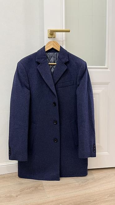 пальто zara: Мужское классическое пальто полуприлегающего кроя - Цвет — 1