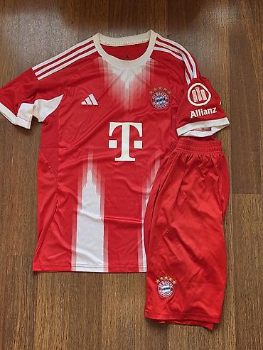 Kişi geyimləri: İdman dəsti, Adidas, XL, rəng - Qırmızı — 1