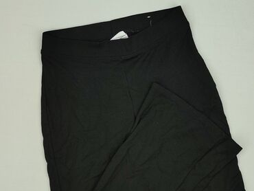 spodnie hello kitty piżama czarne: Material trousers for women, M (EU 38)