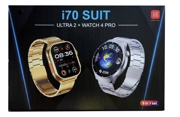 Apple Watch: I70 костюм Ultra 2 +чачы 4 pro. Часы **I70 Ultra 2+ Watch Pro** —