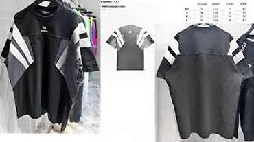 Majice: Men's T-shirt Balenciaga, bоја - Crna — 6