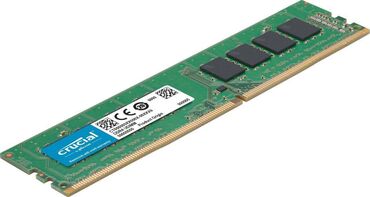 Operativ yaddaş (RAM): Operativ yaddaş (RAM) Crucial, 16 GB, 3200 Mhz, DDR4, PC üçün, Yeni