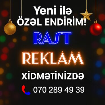 Reklam lövhələri: Məhsul/Xidmət: İşıqlı reklam lövhələri və hərfli loqotiplərin — 6
