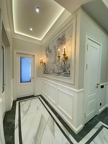 Продажа квартир: 2 комнаты, 75 м², Асанбай мкр Элитка, 9 этаж, Дизайнерский ремонт — 5