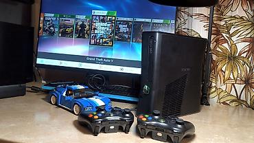 ural tt: Xbox 360 Slim прошитый freeboot. установлено 34 игры. Обслужена — 1
