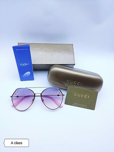 Eynəklər: Qadın eynəkləri "Gucci" 🔸️Marka: "Gucci"🔖 🔸️Orqanik şüşə 🔸️Ölkə — 1