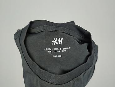 zalando basic t shirt: H&M, T-shirt damski, rozmiar XS — 4