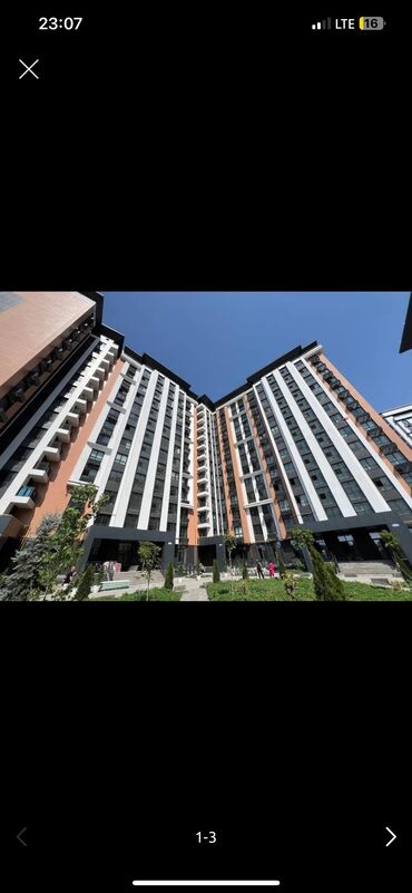сдаю комнату: 1 комната, 42 м², Элитка, 14 этаж, ПСО (под самоотделку)