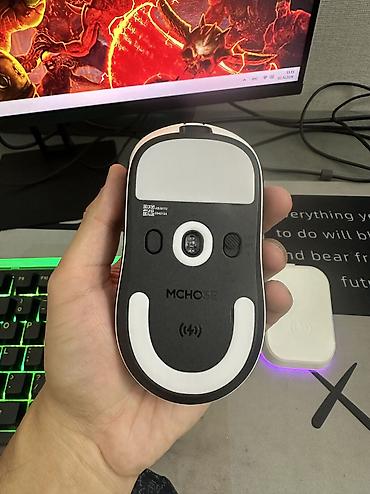 mchose: 🖱️ MCHOSE A7 V2 Ultra — игровая беспроводная мышь с док станцией — 2