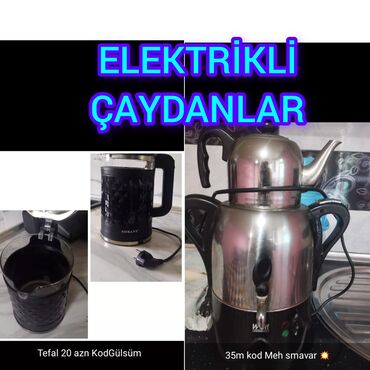 elektrik pecler: Elektrik çaydan 1.6 - 2 l