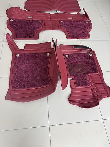 raf simons: 5D Экокожа Полики Для салона BMW, цвет - Красный, Новый, Платная доставка — 1