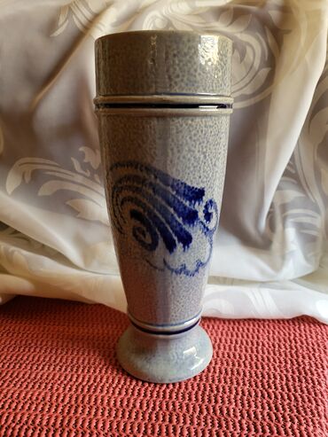 Stare vaze i dekor: Krigla nova 1960g + Marzy--Remy Nemacka. Krigla nova rucni rad,sve — 4