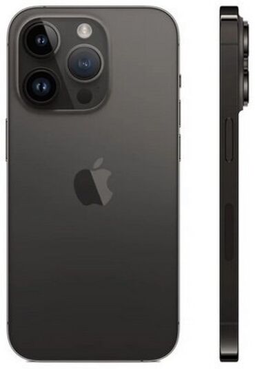 Apple iPhone: IPhone 14 Pro, Б/у, 128 ГБ, Graphite, Защитное стекло, Чехол, Кабель, 87 %